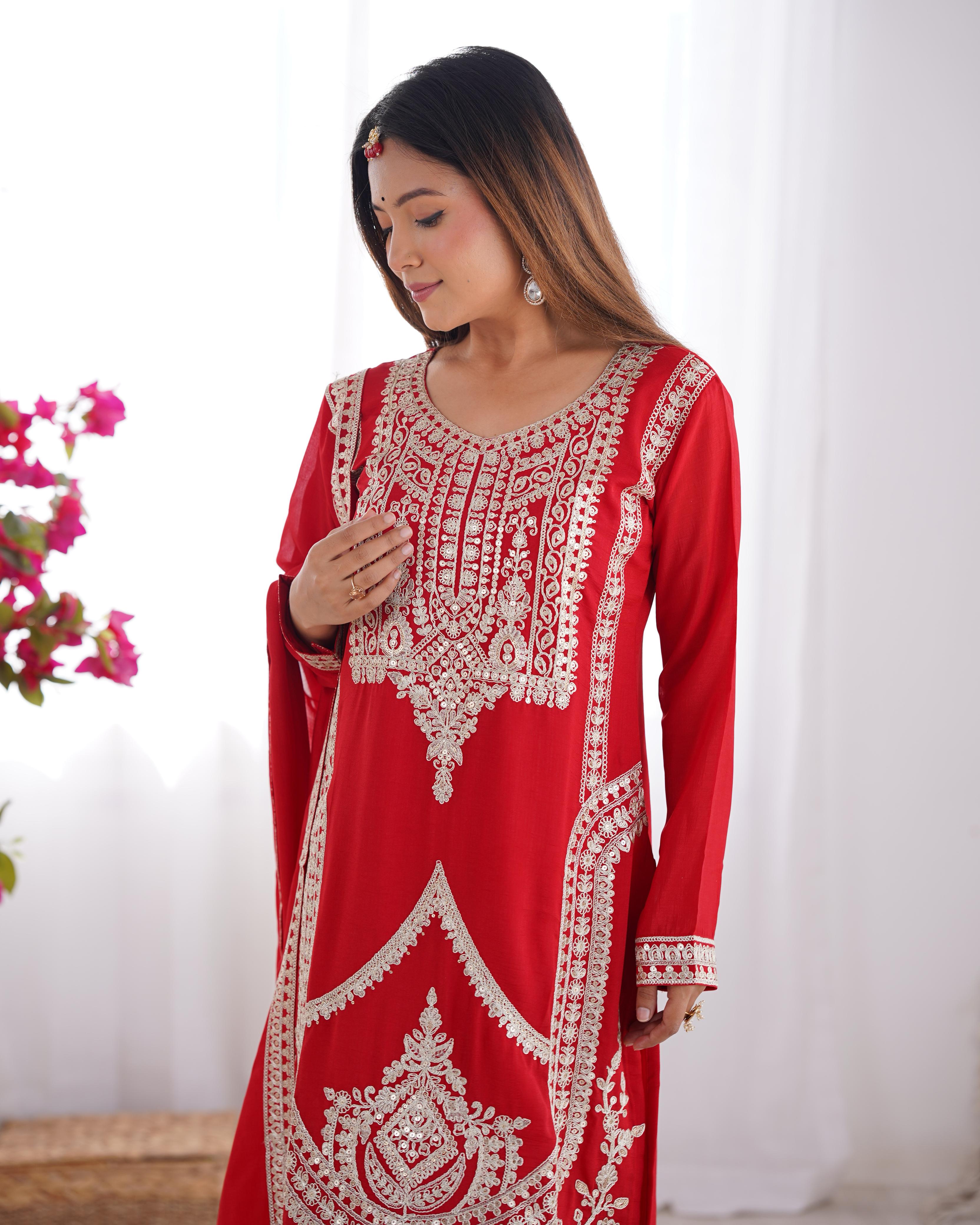 Rosy Reverie Salwar Suit