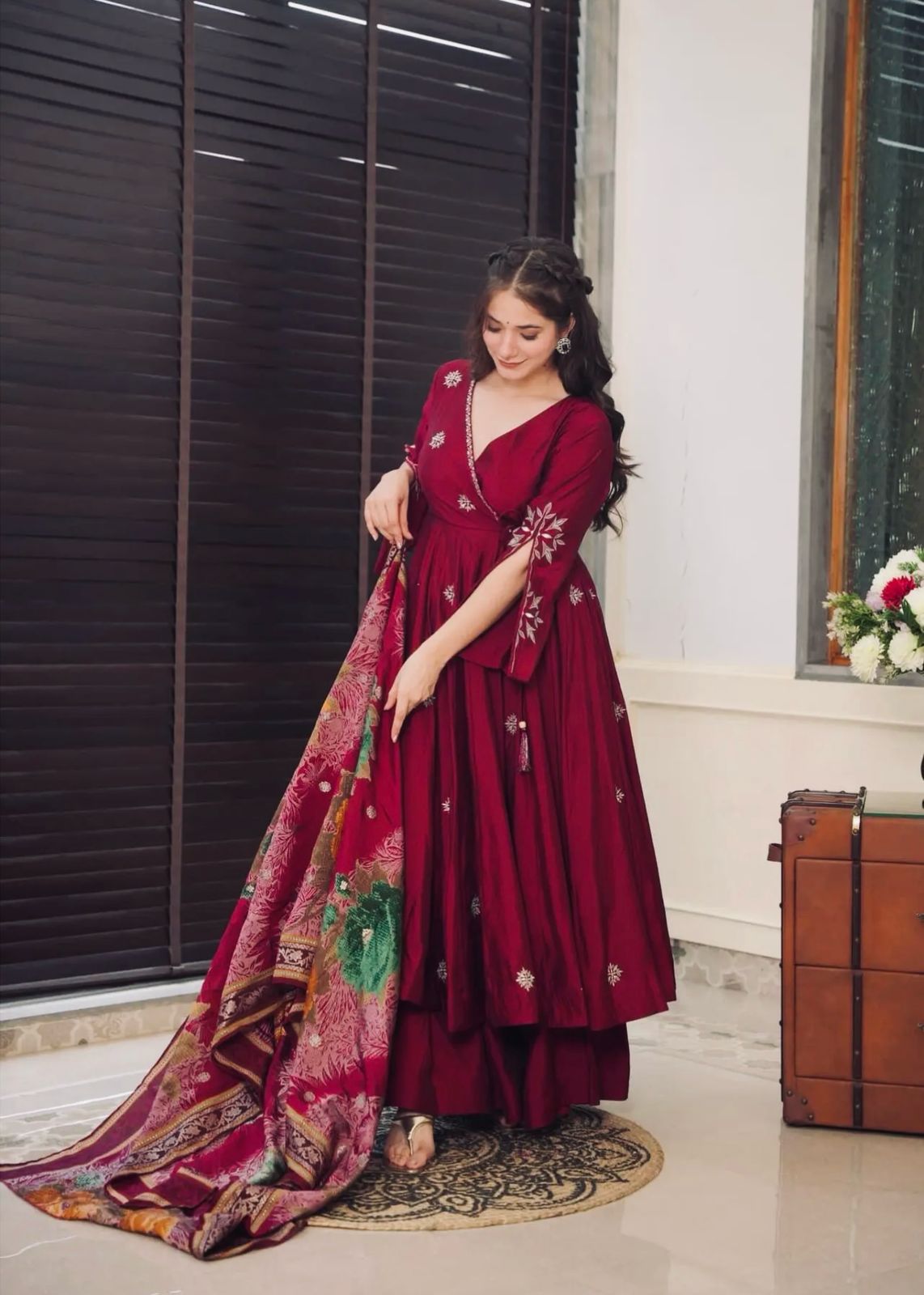 Red Cherry Salwar Suit