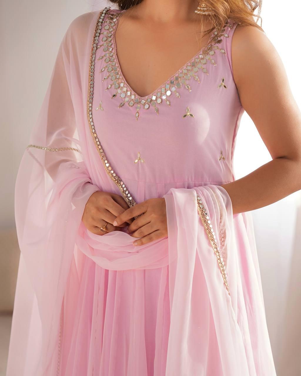 Gulrangi Grace Anarkali Set