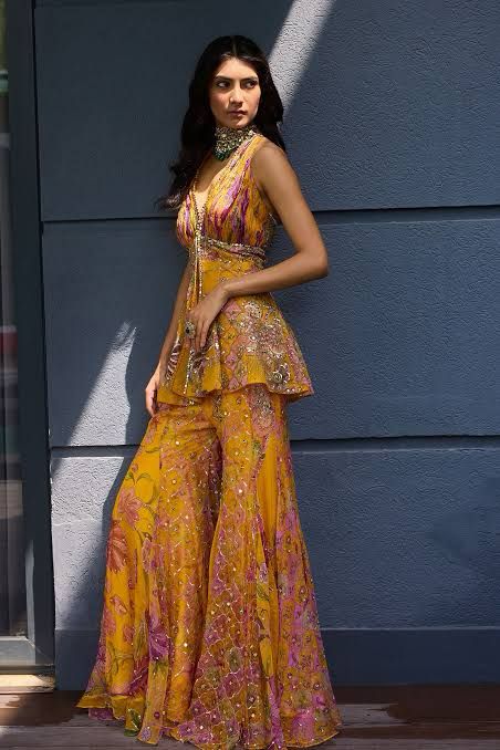 Elara Embellish Indo Western