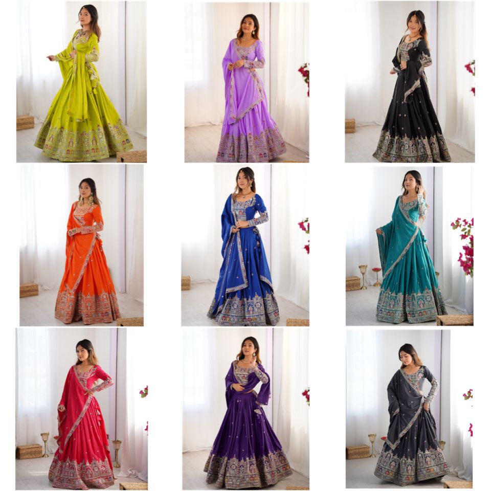 Shubh Strokes Navratri Lehenga Choli