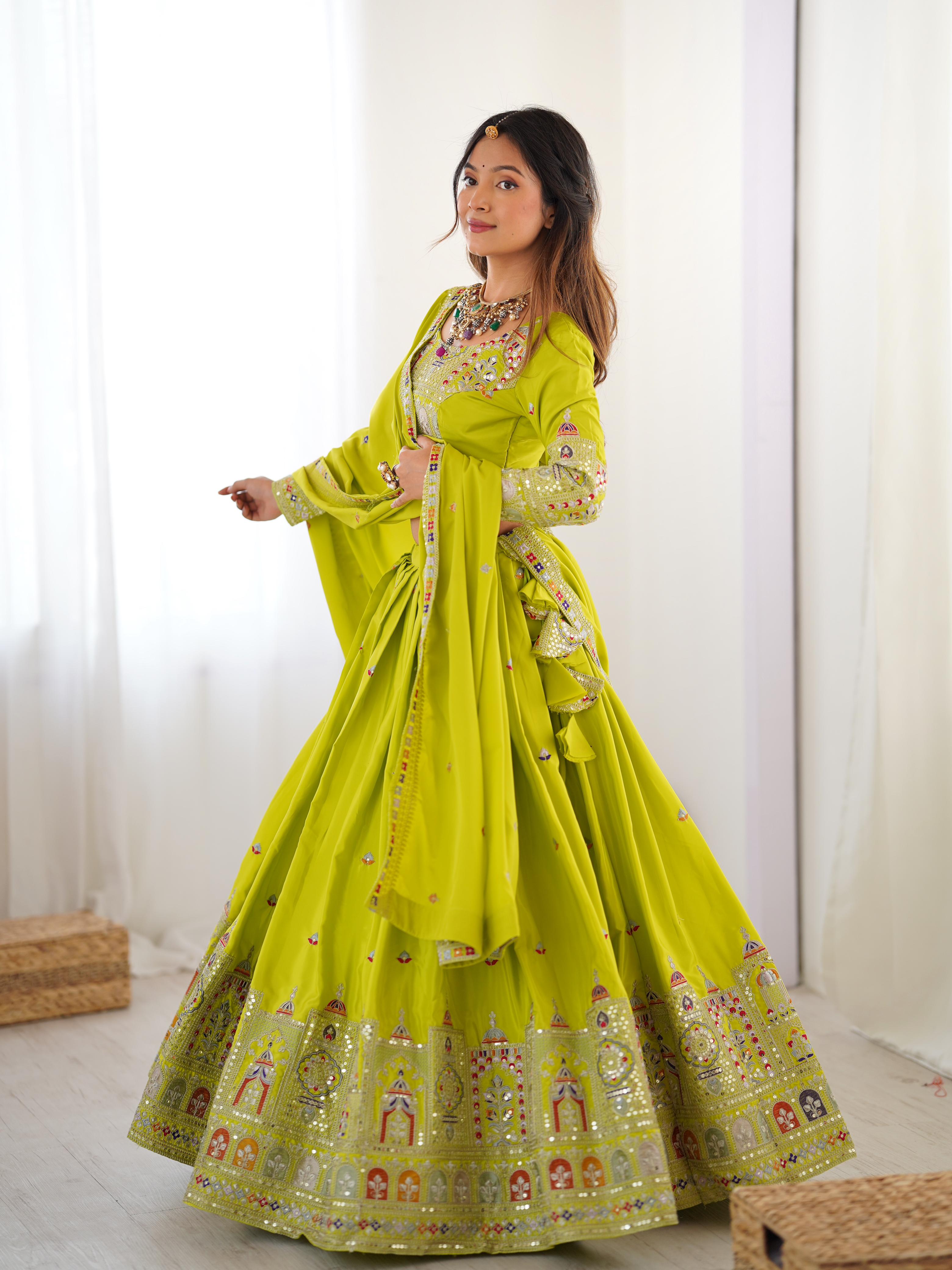 Shubh Strokes Navratri Lehenga Choli