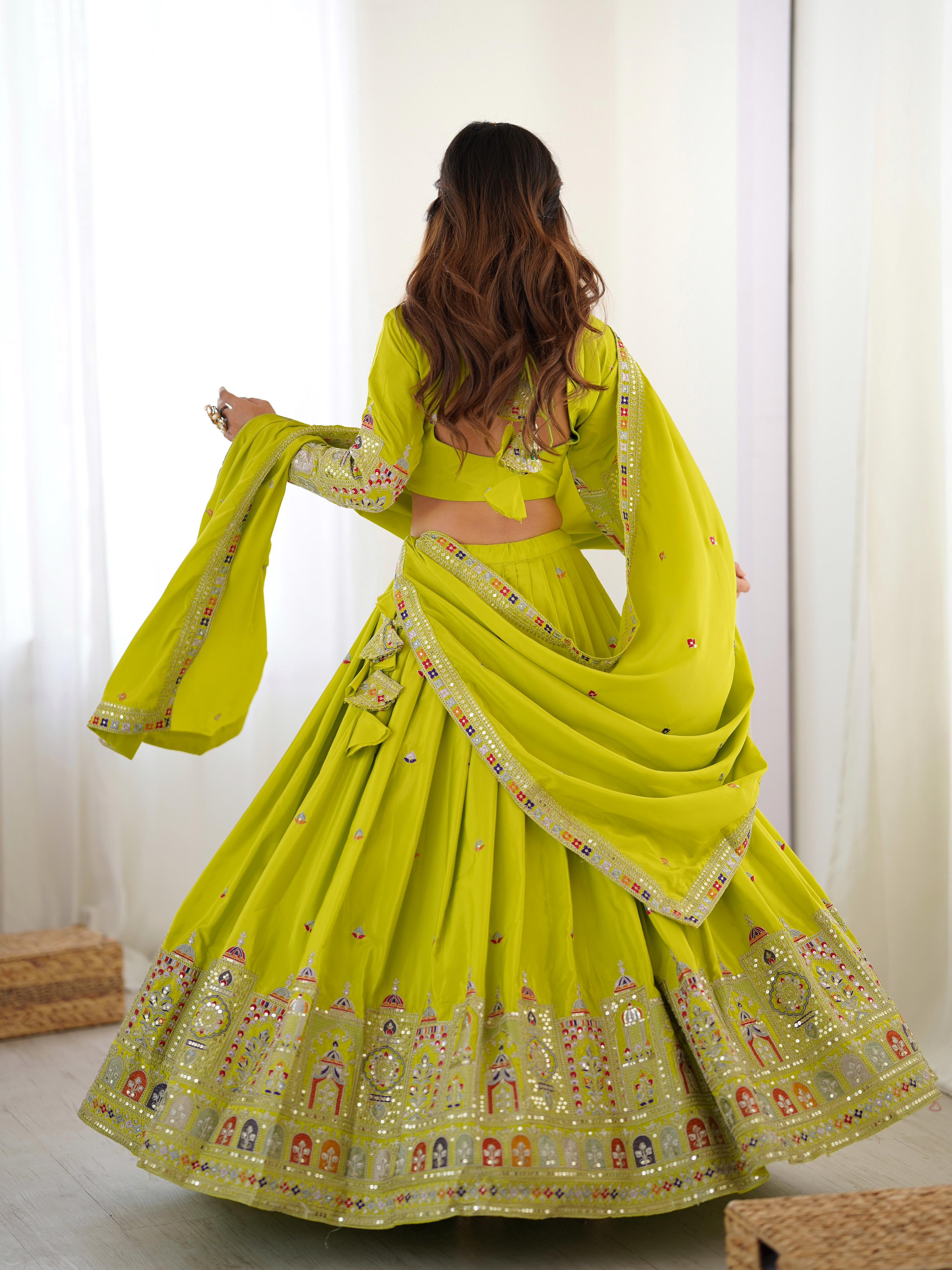 Shubh Strokes Navratri Lehenga Choli