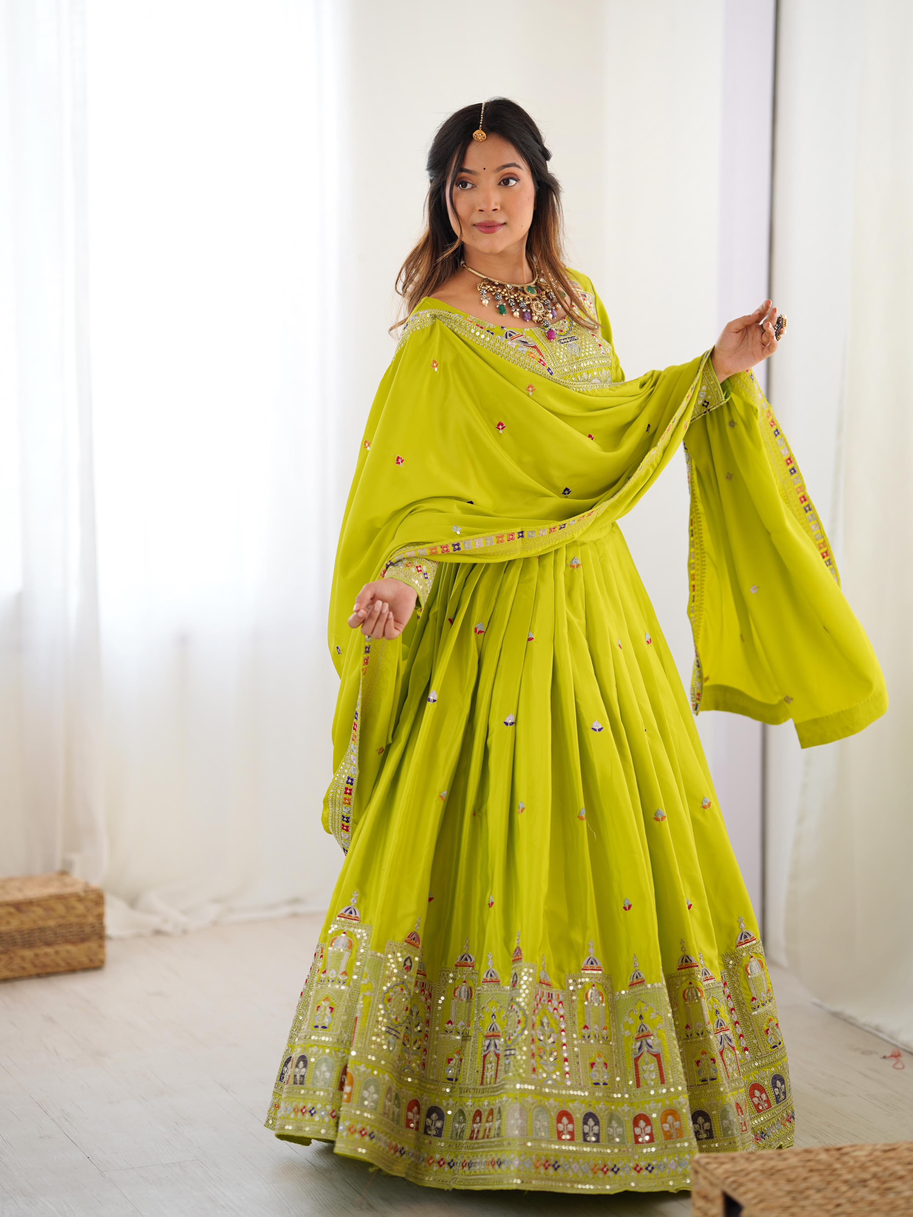 Shubh Strokes Navratri Lehenga Choli