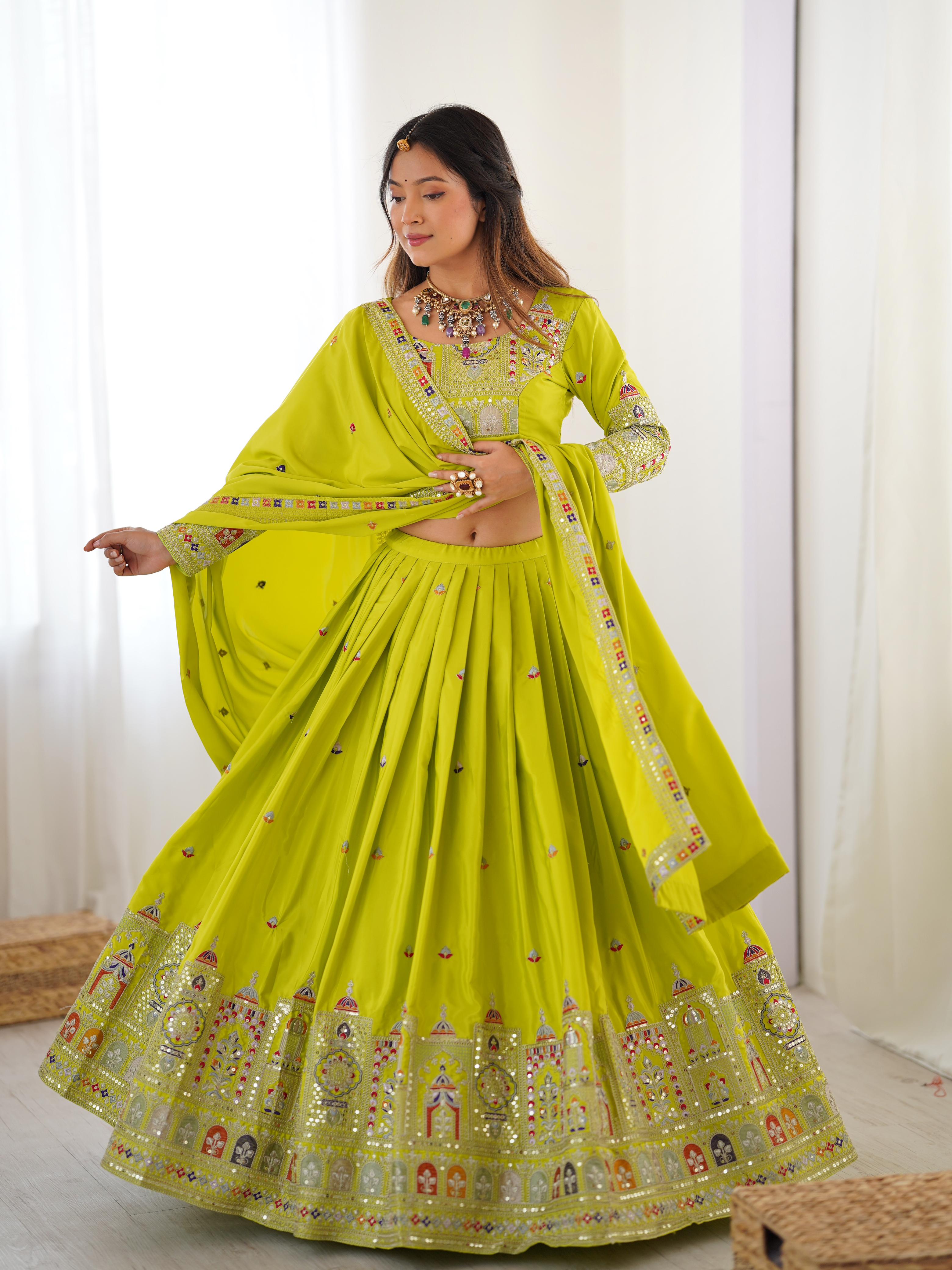 Shubh Strokes Navratri Lehenga Choli