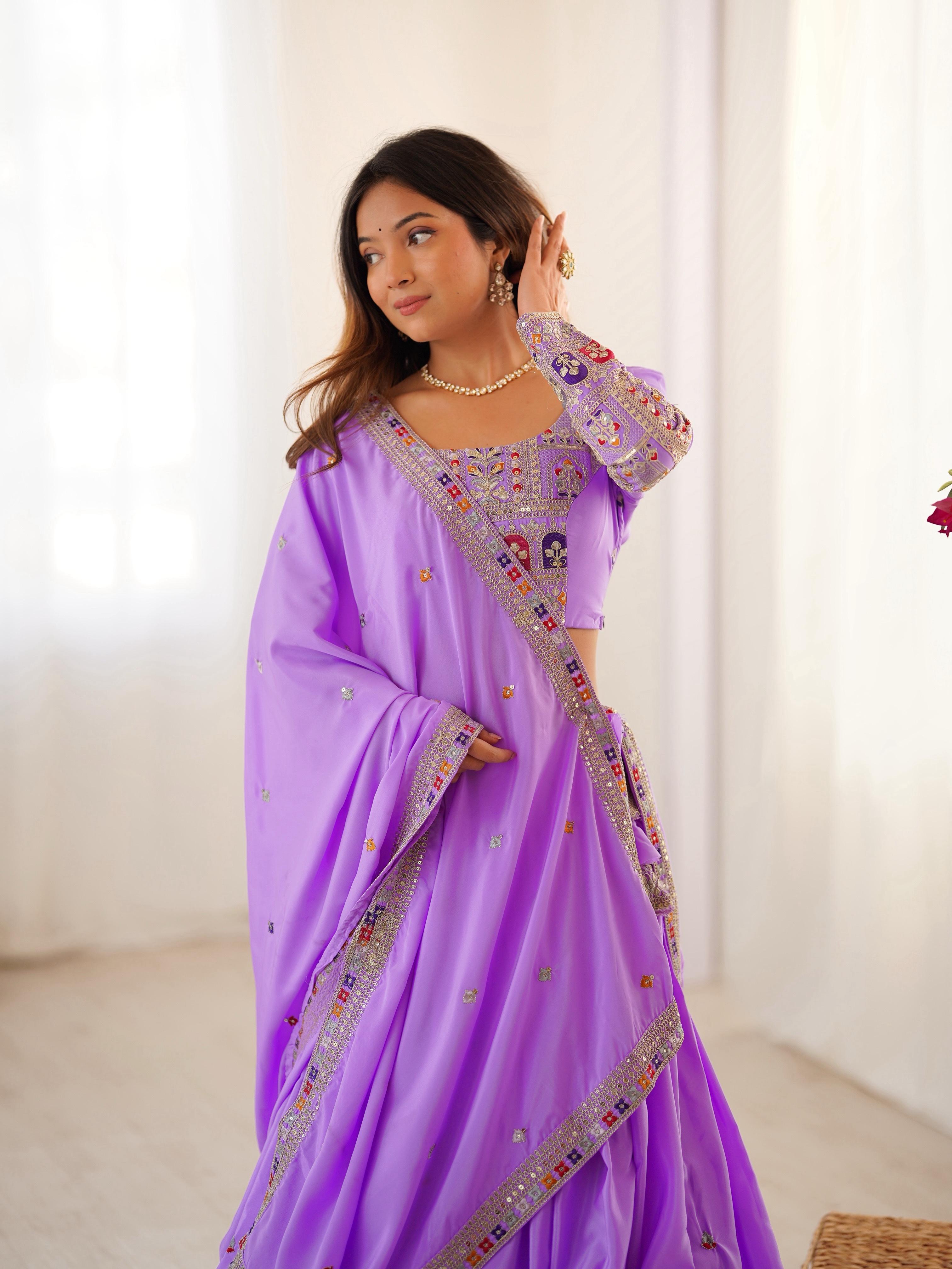 Shubh Strokes Navratri Lehenga Choli