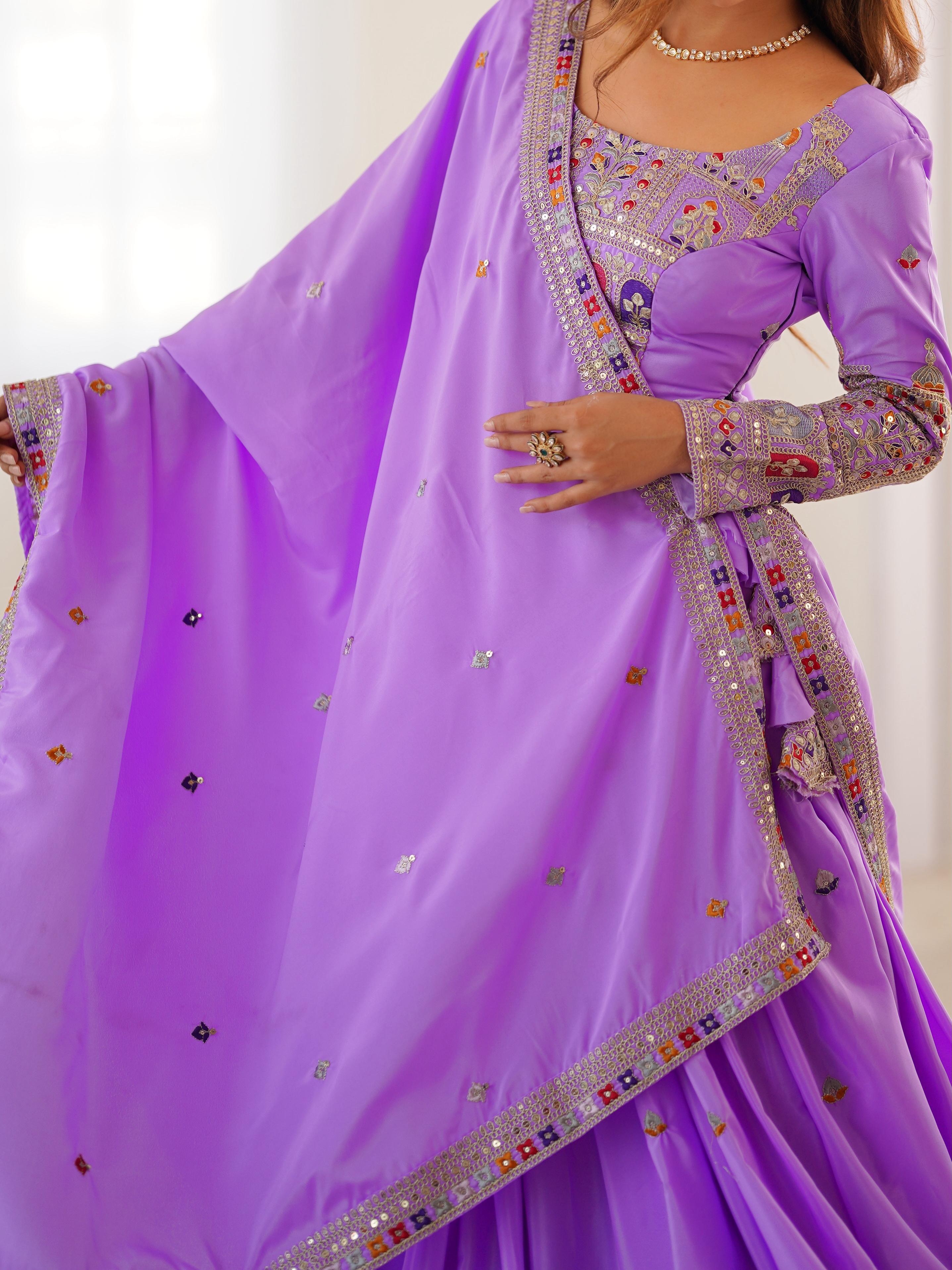 Shubh Strokes Navratri Lehenga Choli