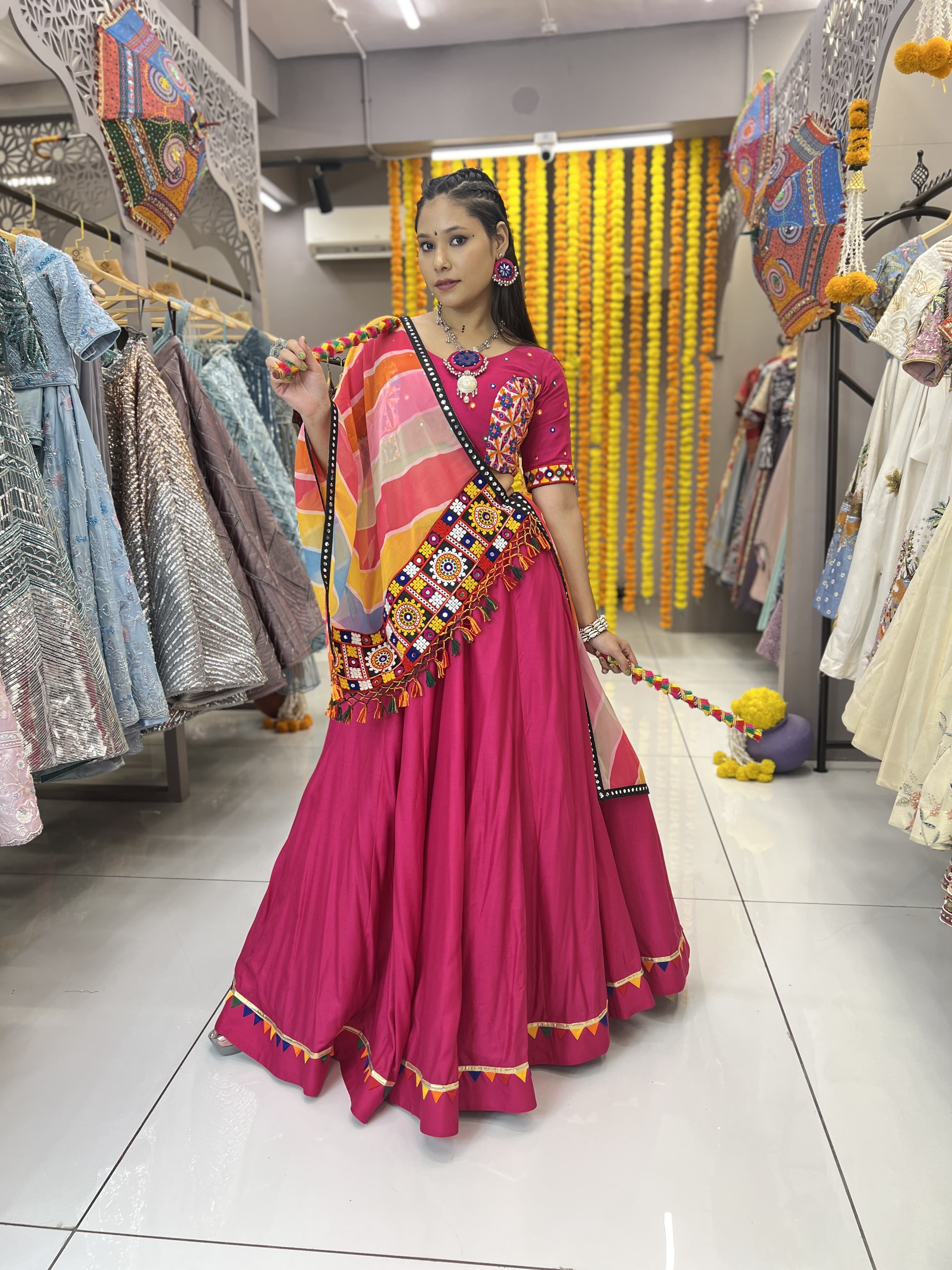Tejasvi Tyohaar Navratri Lehenga Choli