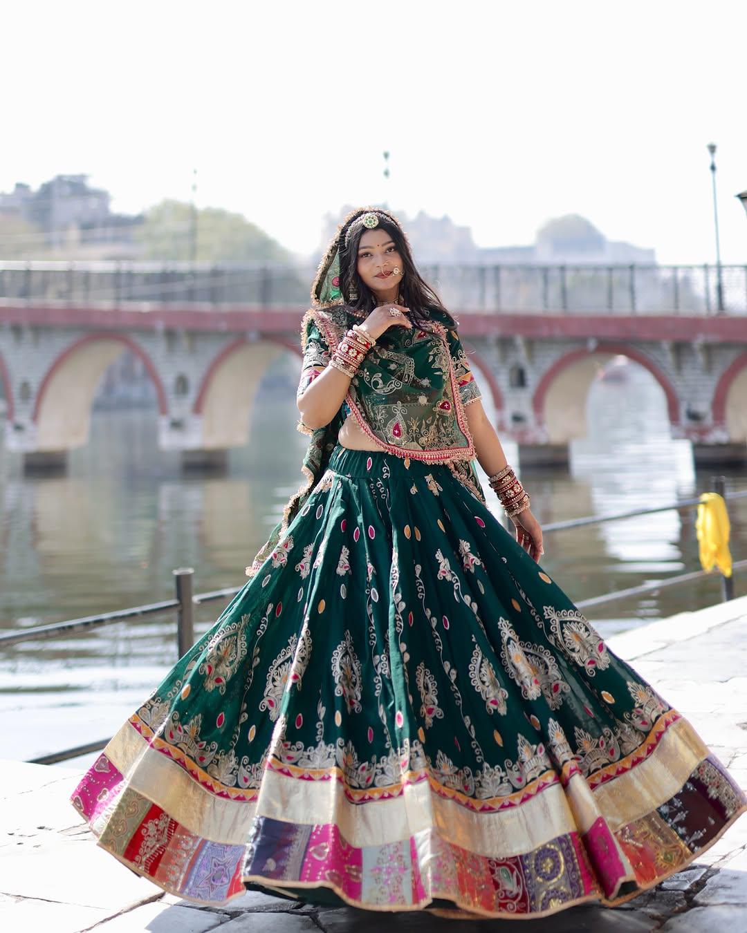 Jodhpuri Jalwa Navratri Lehenga Choli