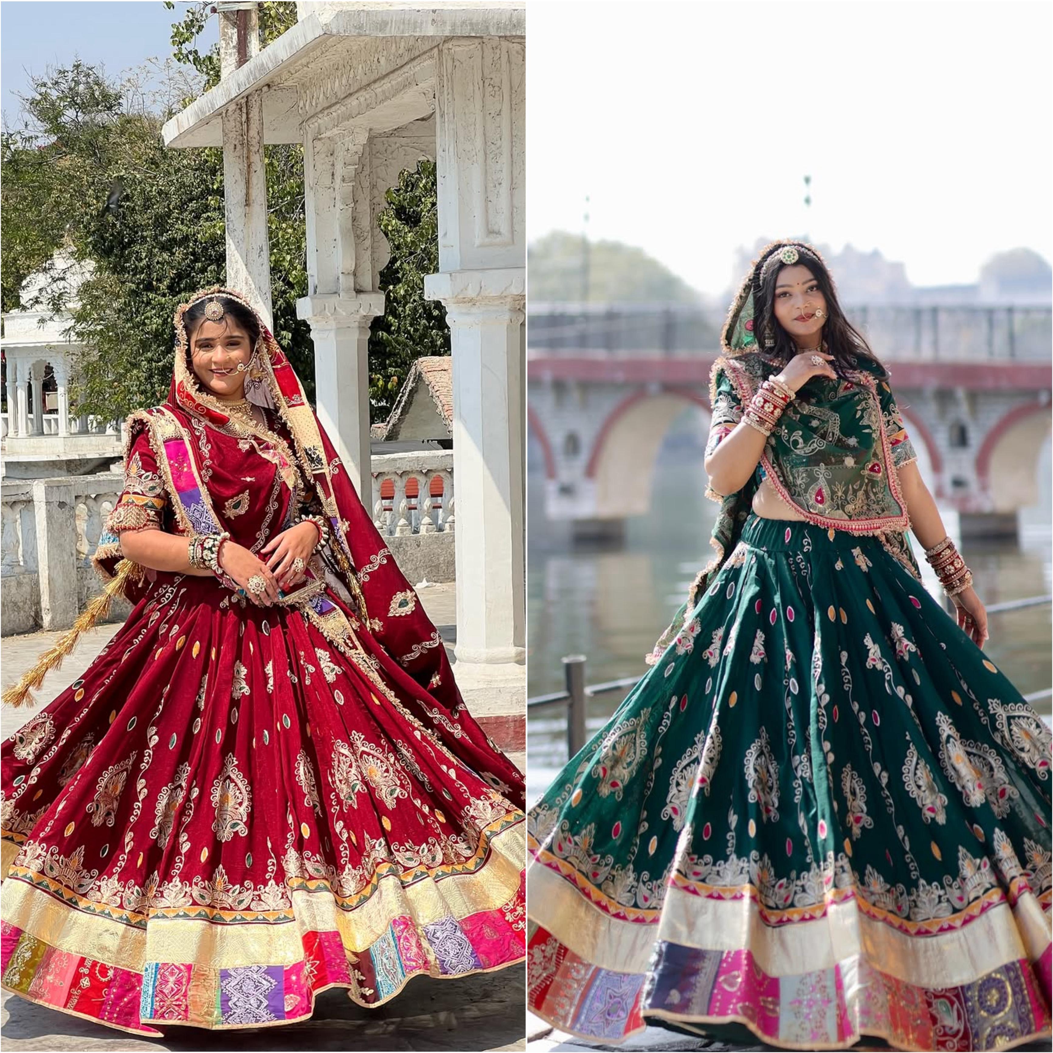 Jodhpuri Jalwa Navratri Lehenga Choli
