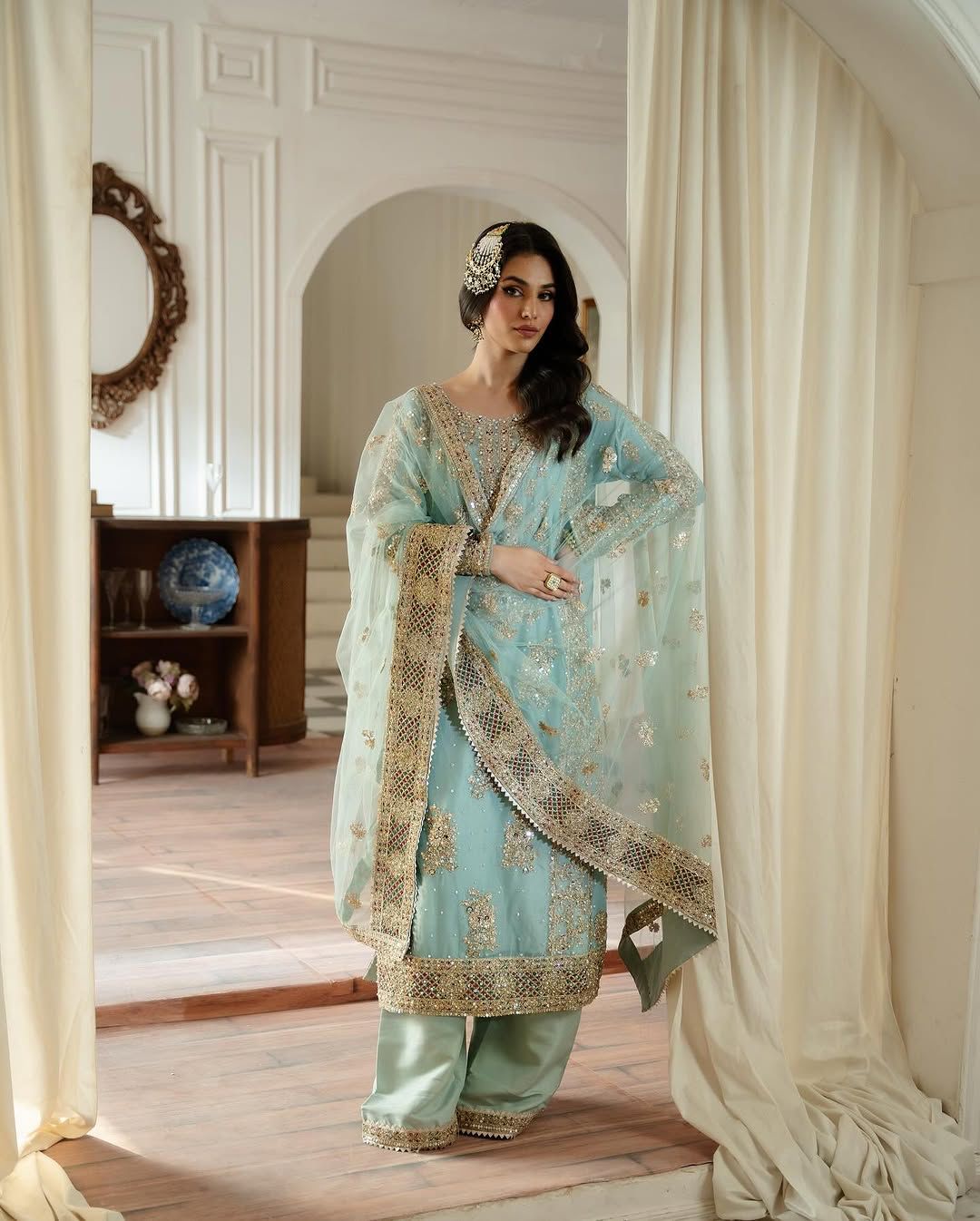 Saanjh Sparkle Salwar Suit