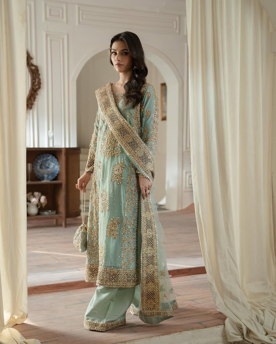 Saanjh Sparkle Salwar Suit