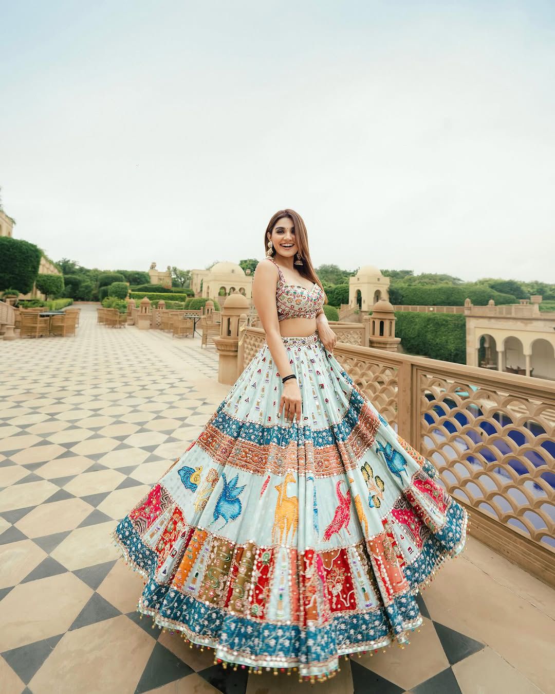 Taali Tadka Navratri Lehenga Choli