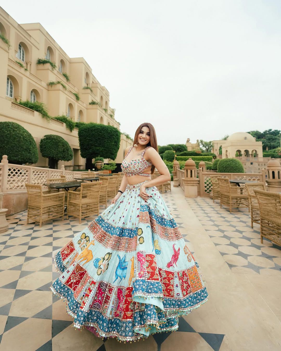 Taali Tadka Navratri Lehenga Choli