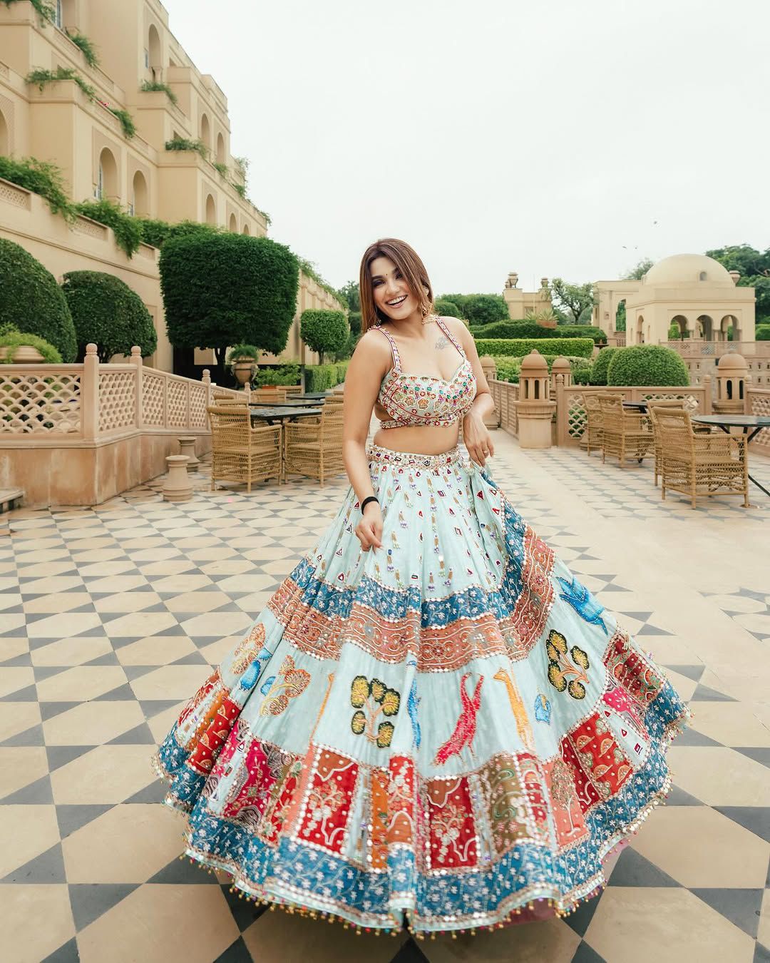 Taali Tadka Navratri Lehenga Choli