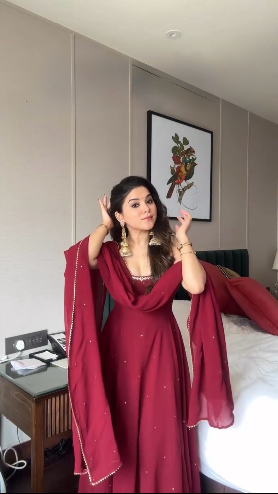 Crimson Grace Salwar Suit