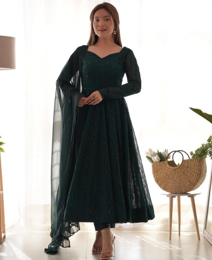 Nilofer Nazaakat Anarkali Set