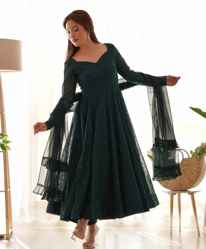 Nilofer Nazaakat Anarkali Set