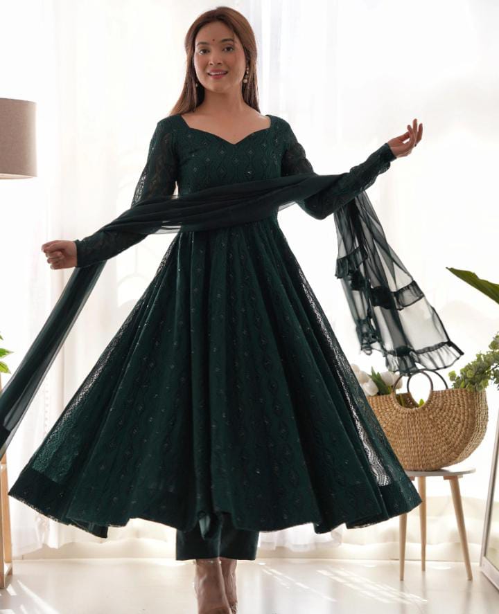 Nilofer Nazaakat Anarkali Set