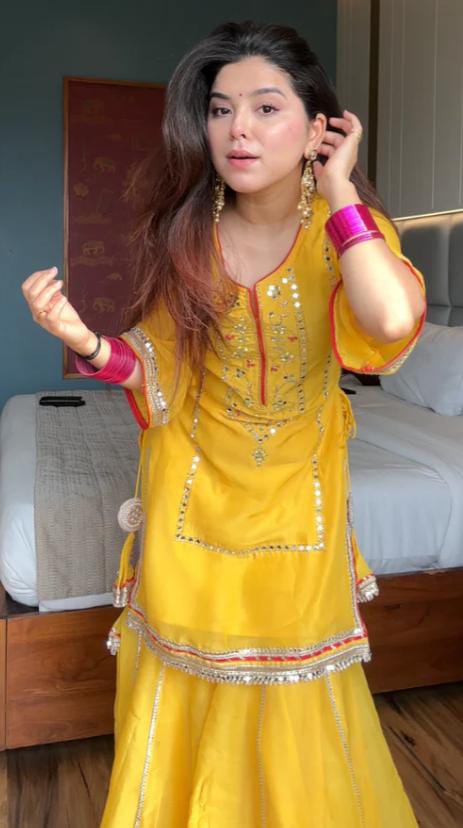 Zarista Bloom Sharara Suit Set