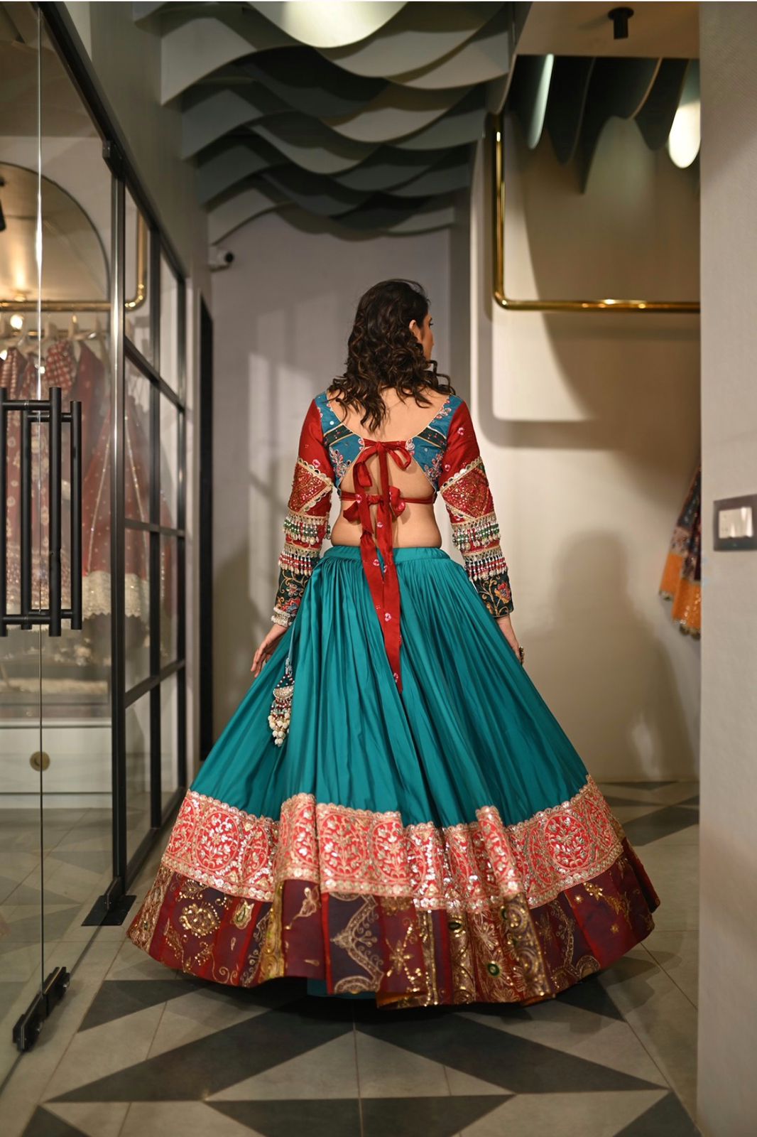 Ghaghra Gatha Navratri Lehenga Choli