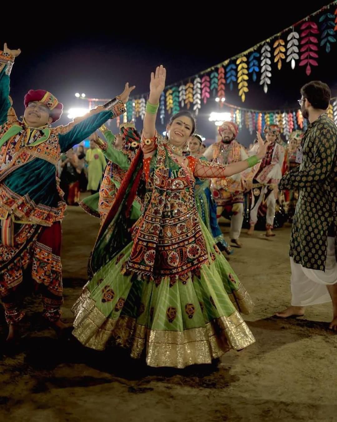 Garba Flair Fables Navratri Lehenga Choli