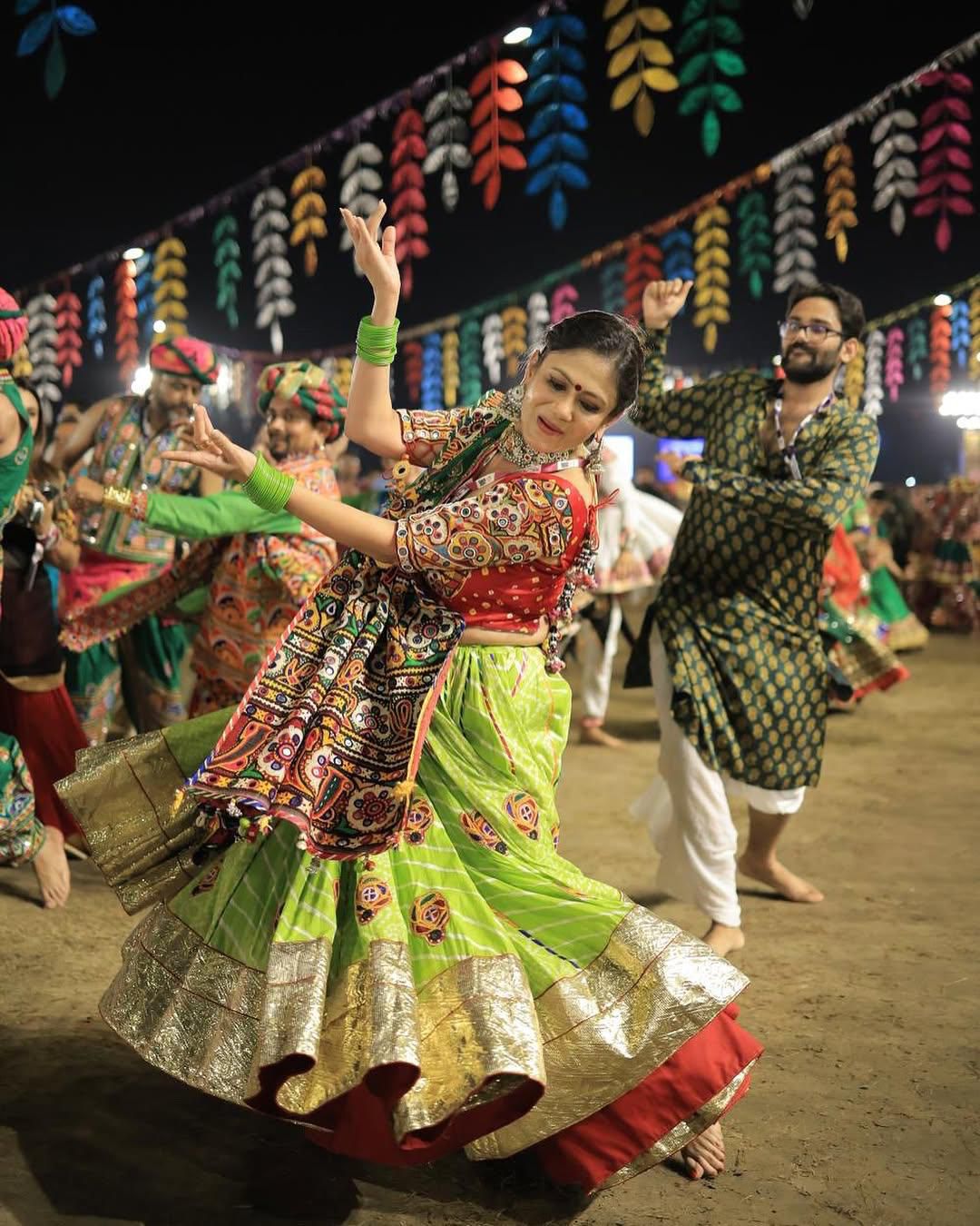 Garba Flair Fables Navratri Lehenga Choli