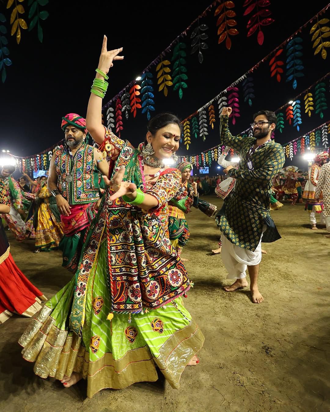 Garba Flair Fables Navratri Lehenga Choli