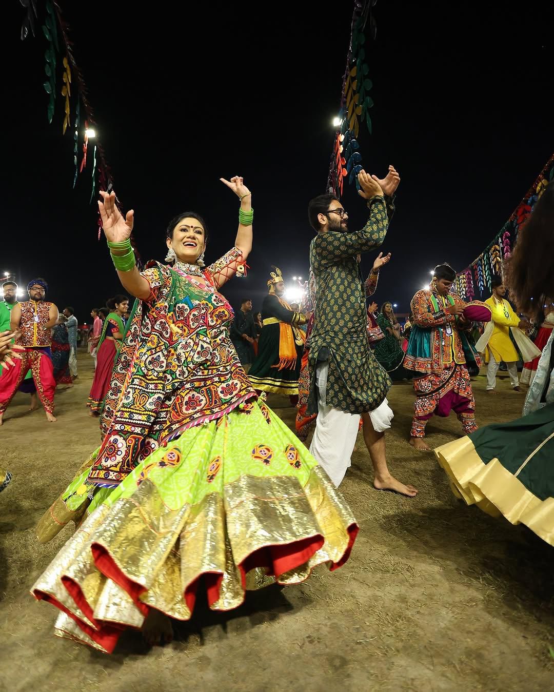 Garba Flair Fables Navratri Lehenga Choli