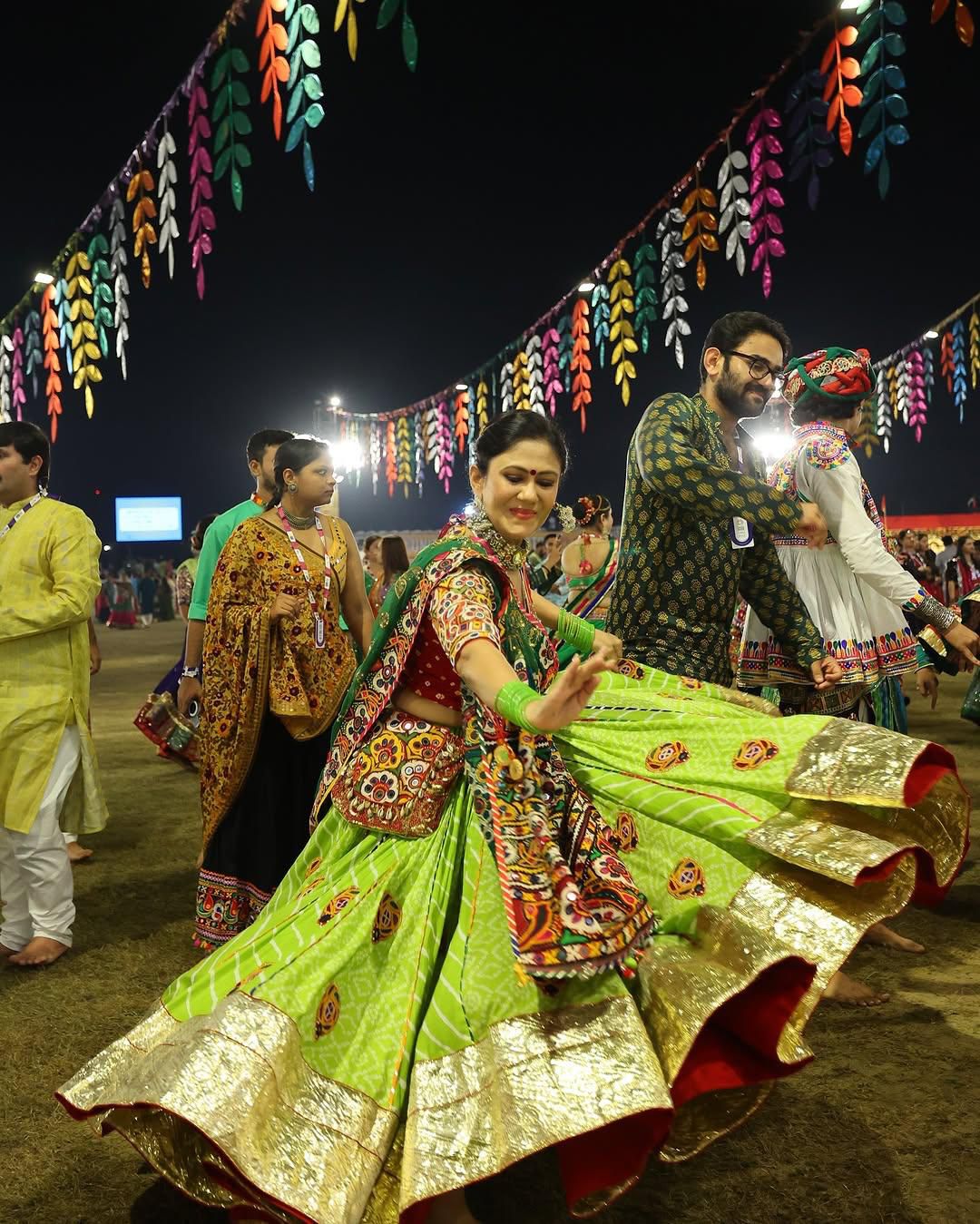 Garba Flair Fables Navratri Lehenga Choli