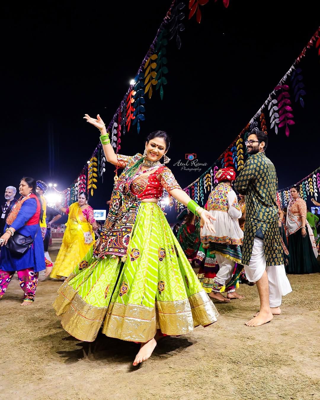Garba Flair Fables Navratri Lehenga Choli