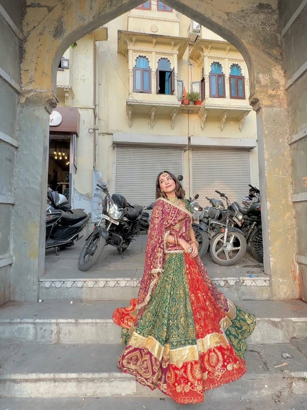 PopRaas FestoChic Navratri Lehenga Choli