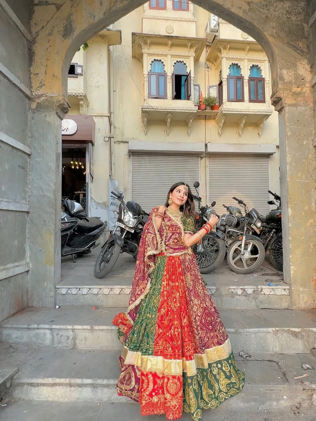 PopRaas FestoChic Navratri Lehenga Choli