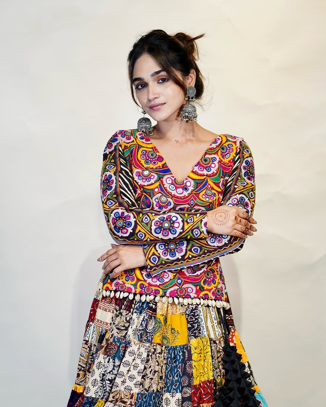 Trishakti Threads Navratri Lehenga Choli