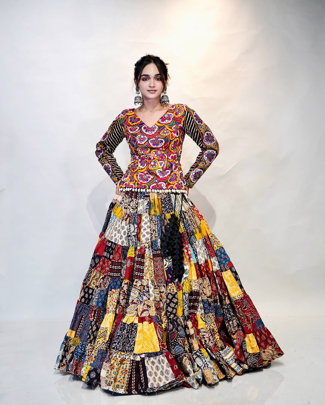 Trishakti Threads Navratri Lehenga Choli