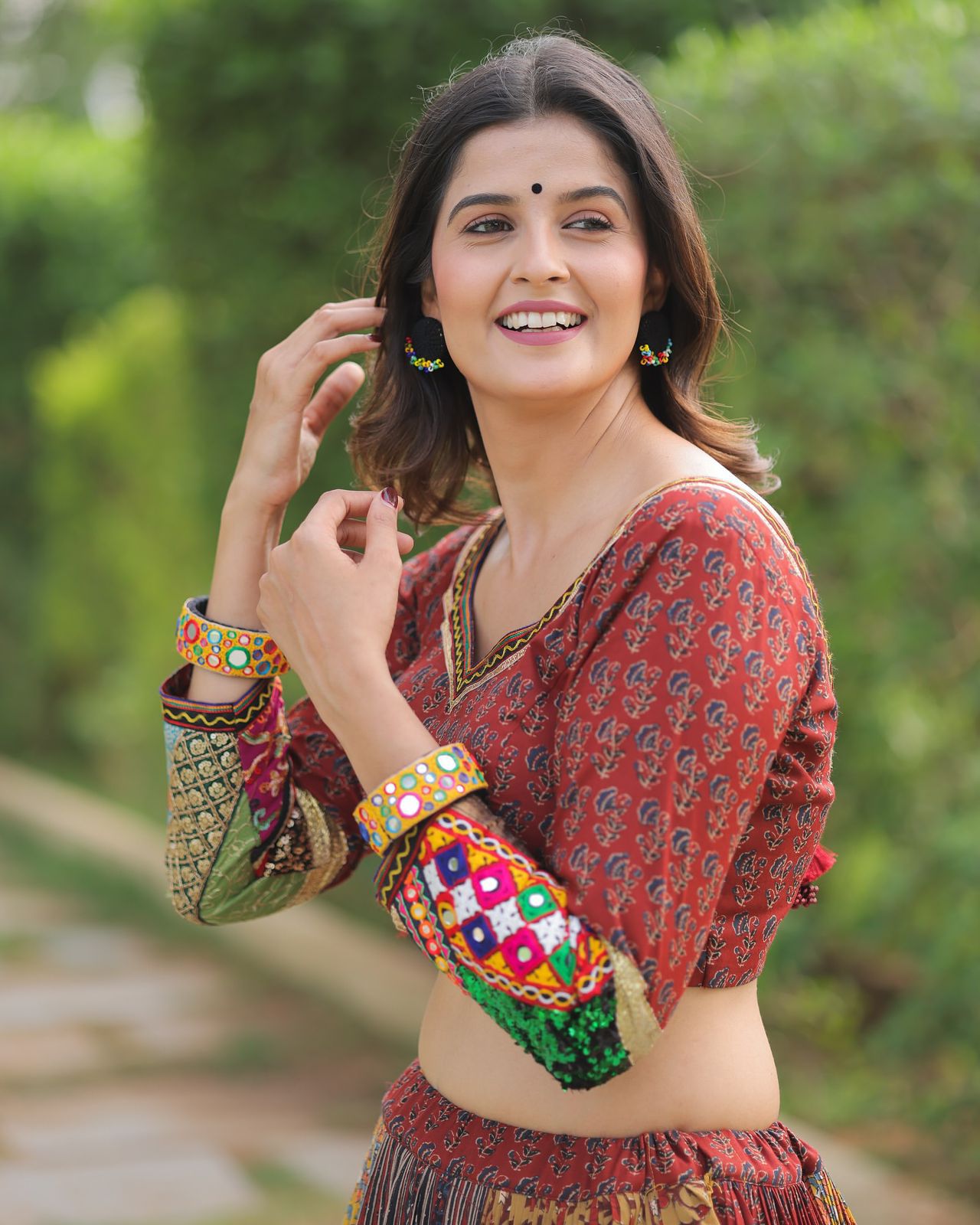 Pari Pankh Navratri Lehenga Choli