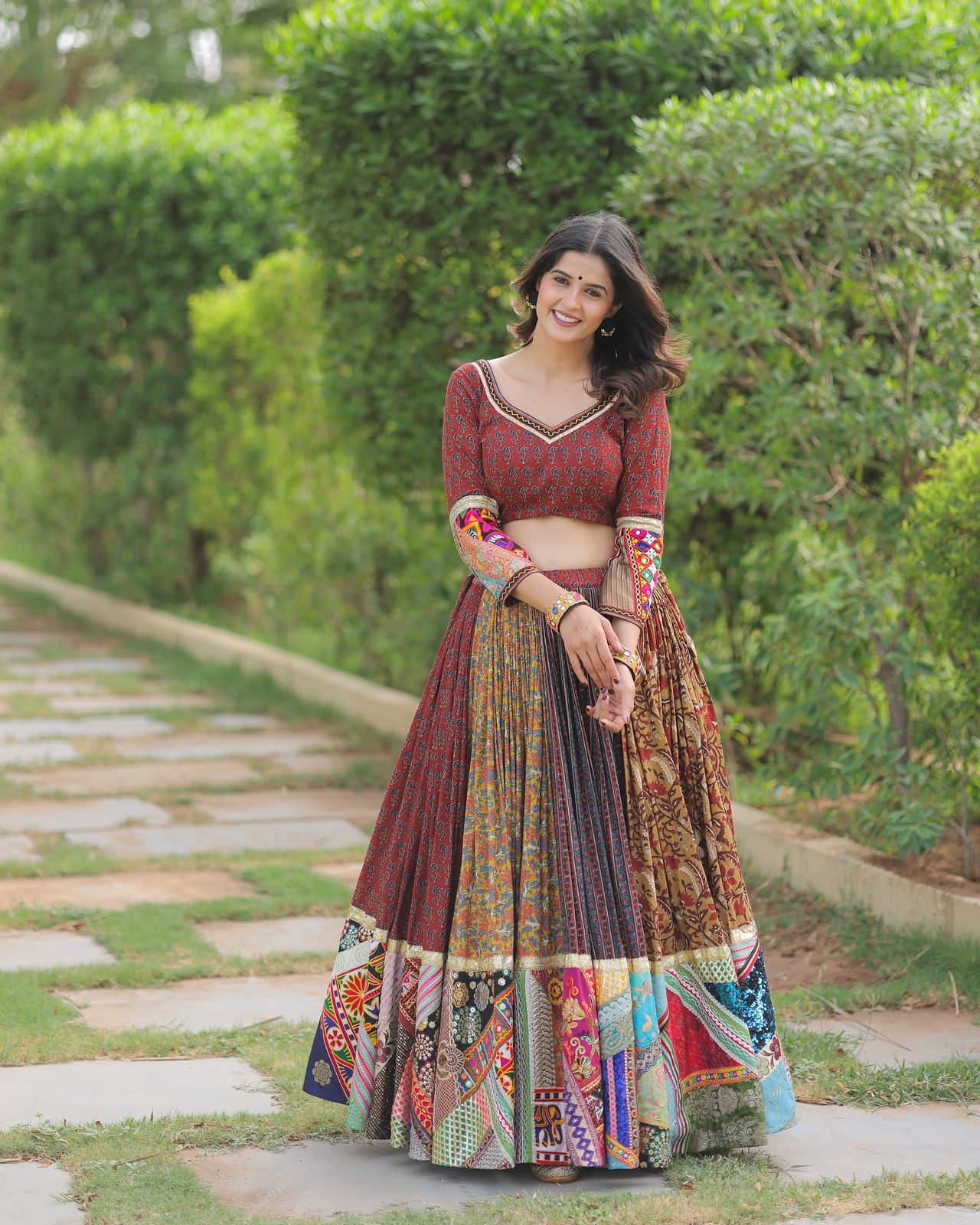 Pari Pankh Navratri Lehenga Choli