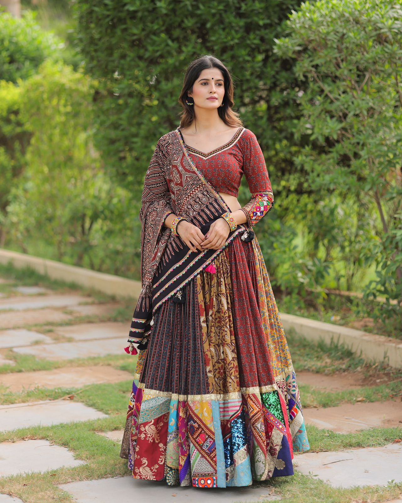 Pari Pankh Navratri Lehenga Choli