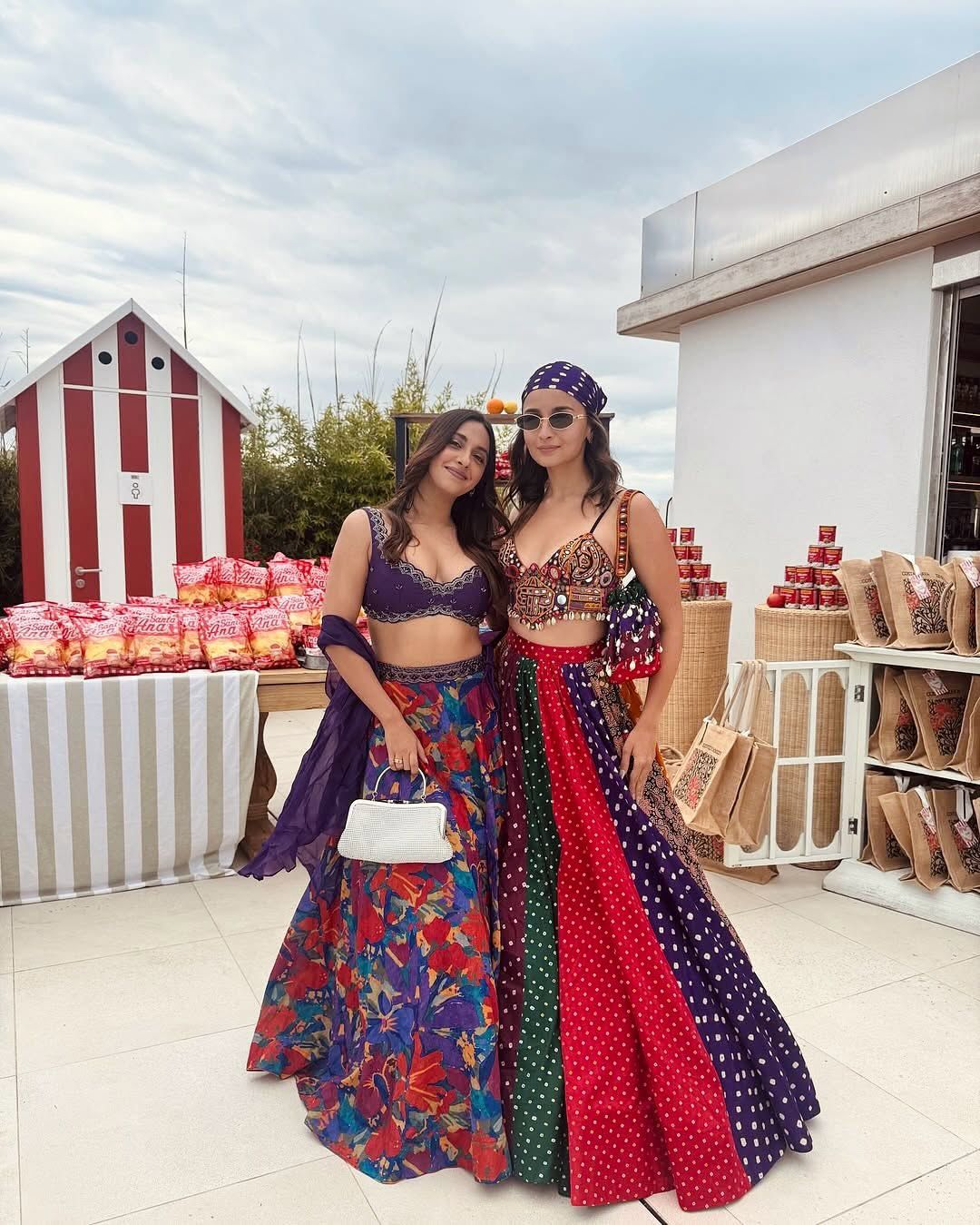 Alia Bhatt Bhandej Navratri Lehenga Choli