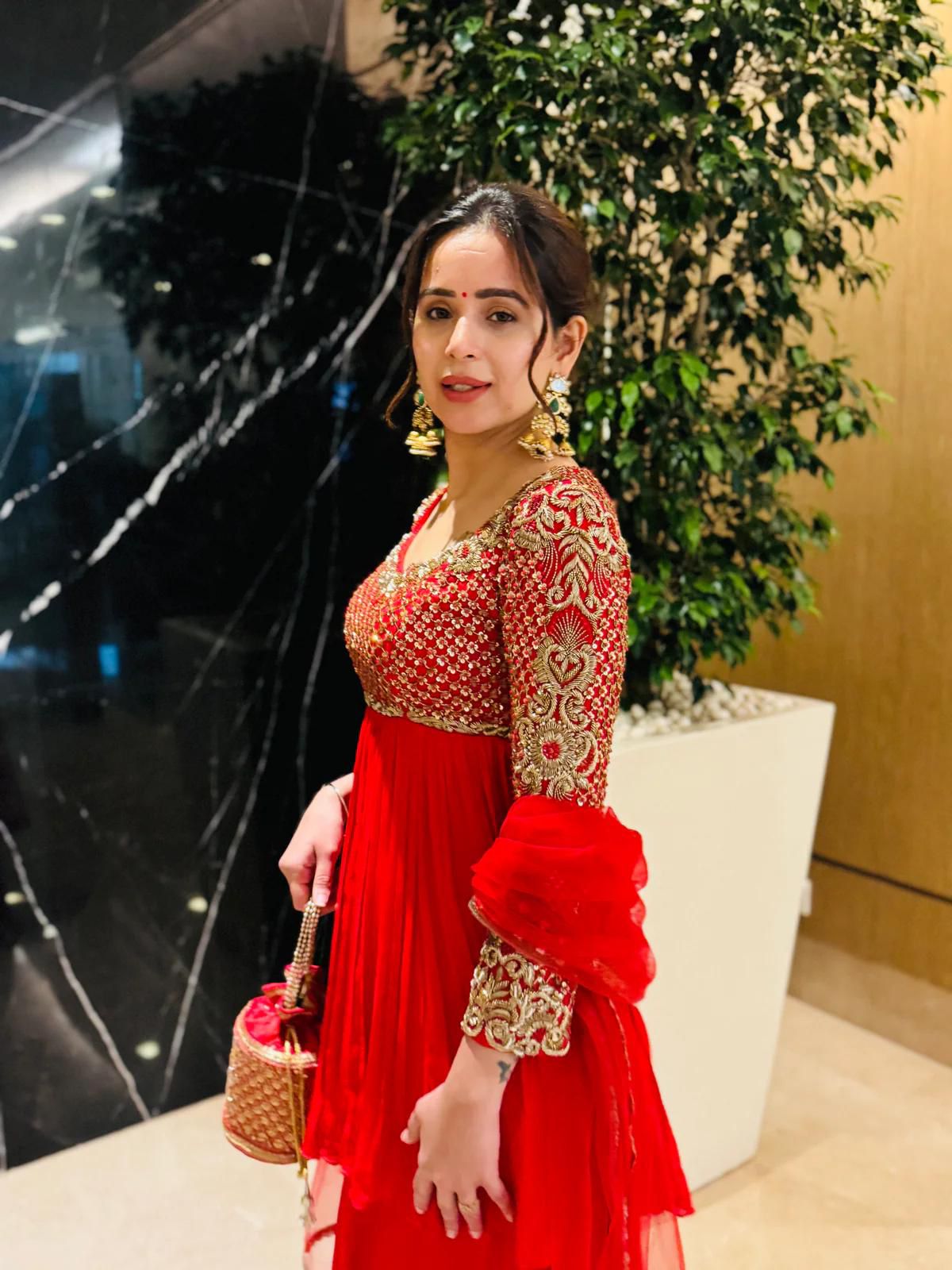GlamAura Sharara Set