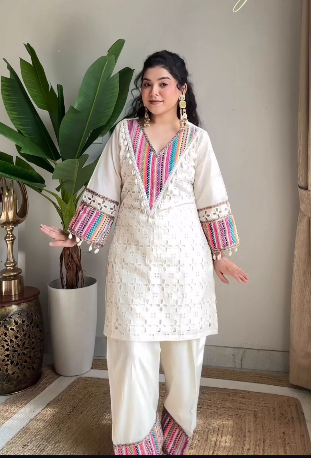 Suroor Threads Co-ord Set
