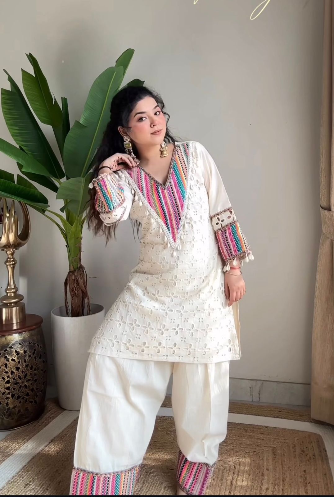 Suroor Threads Co-ord Set