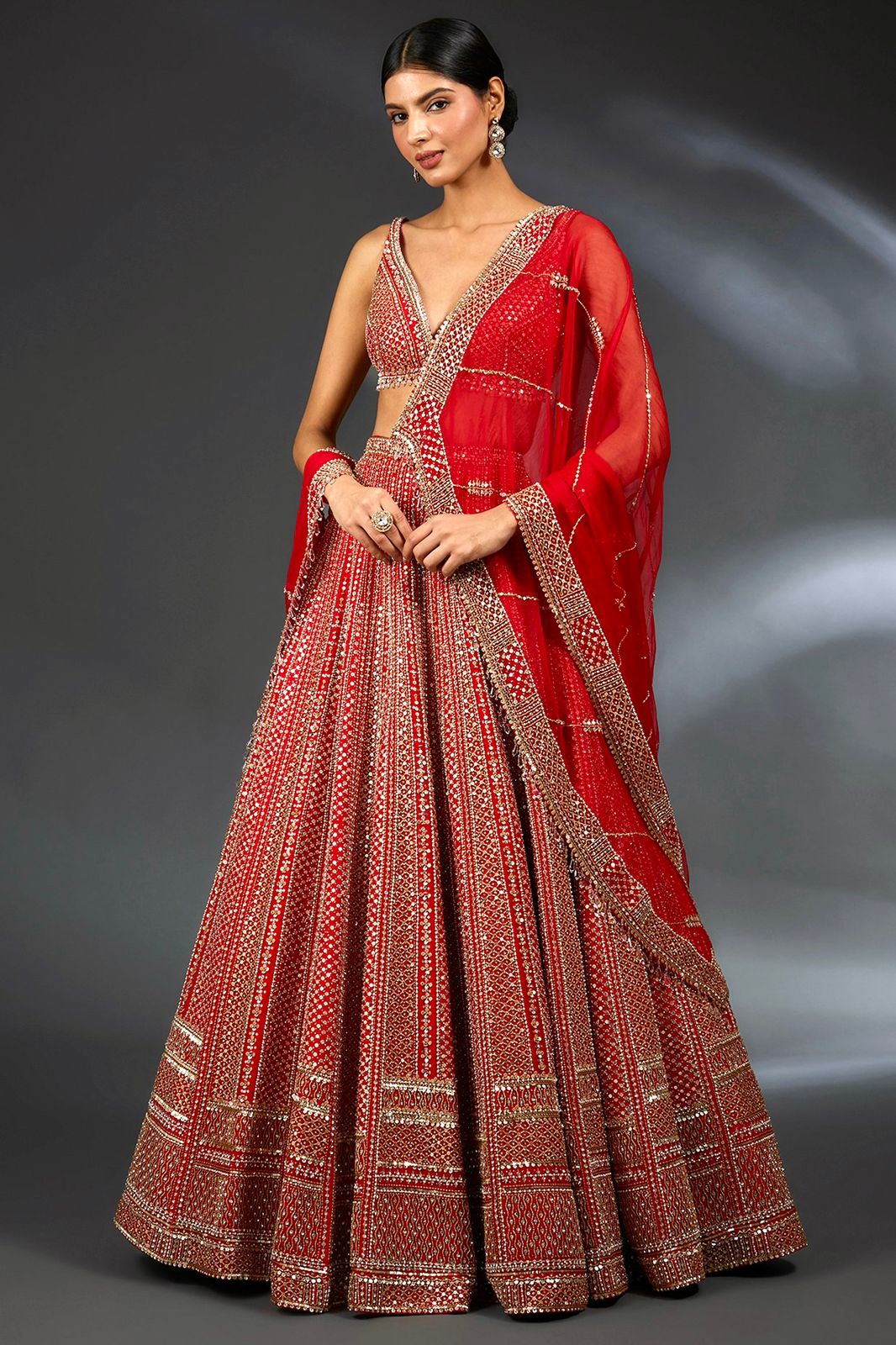 Crimson Crown Bridal Lehenga Choli