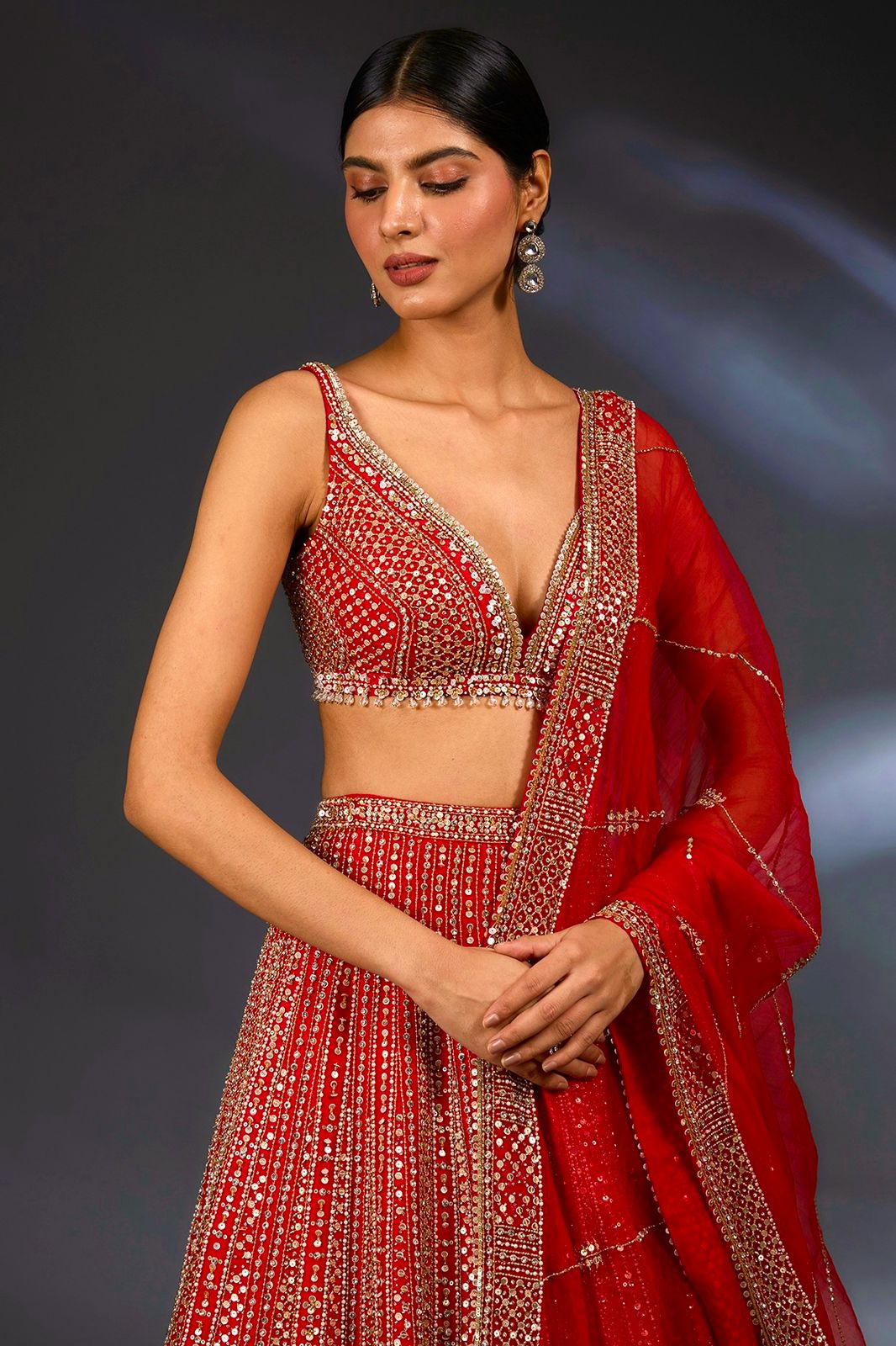 Crimson Crown Bridal Lehenga Choli
