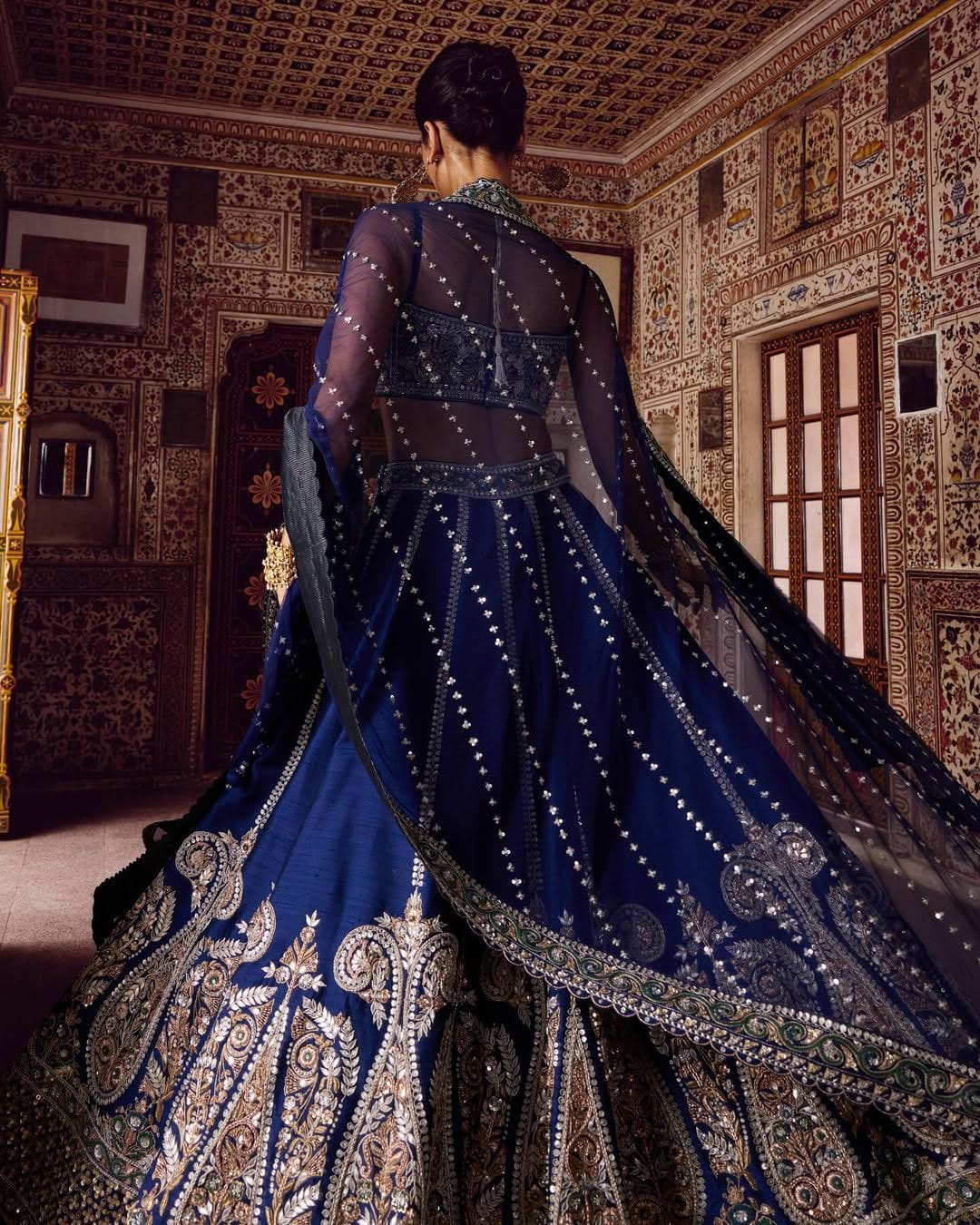 Vermilion Vistara Lehenga Choli