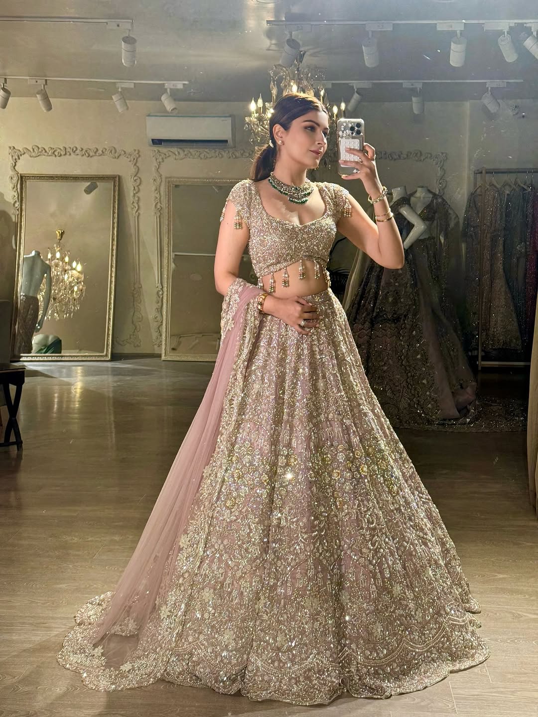 Yasmin Yarn Lehenga Choli
