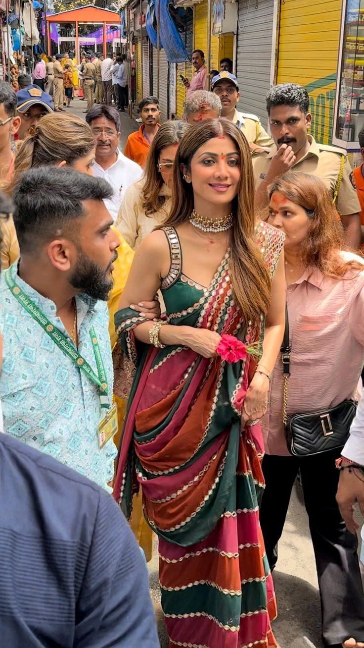 Shilpa Shetty Ready To wear Azra Aesthete Saree