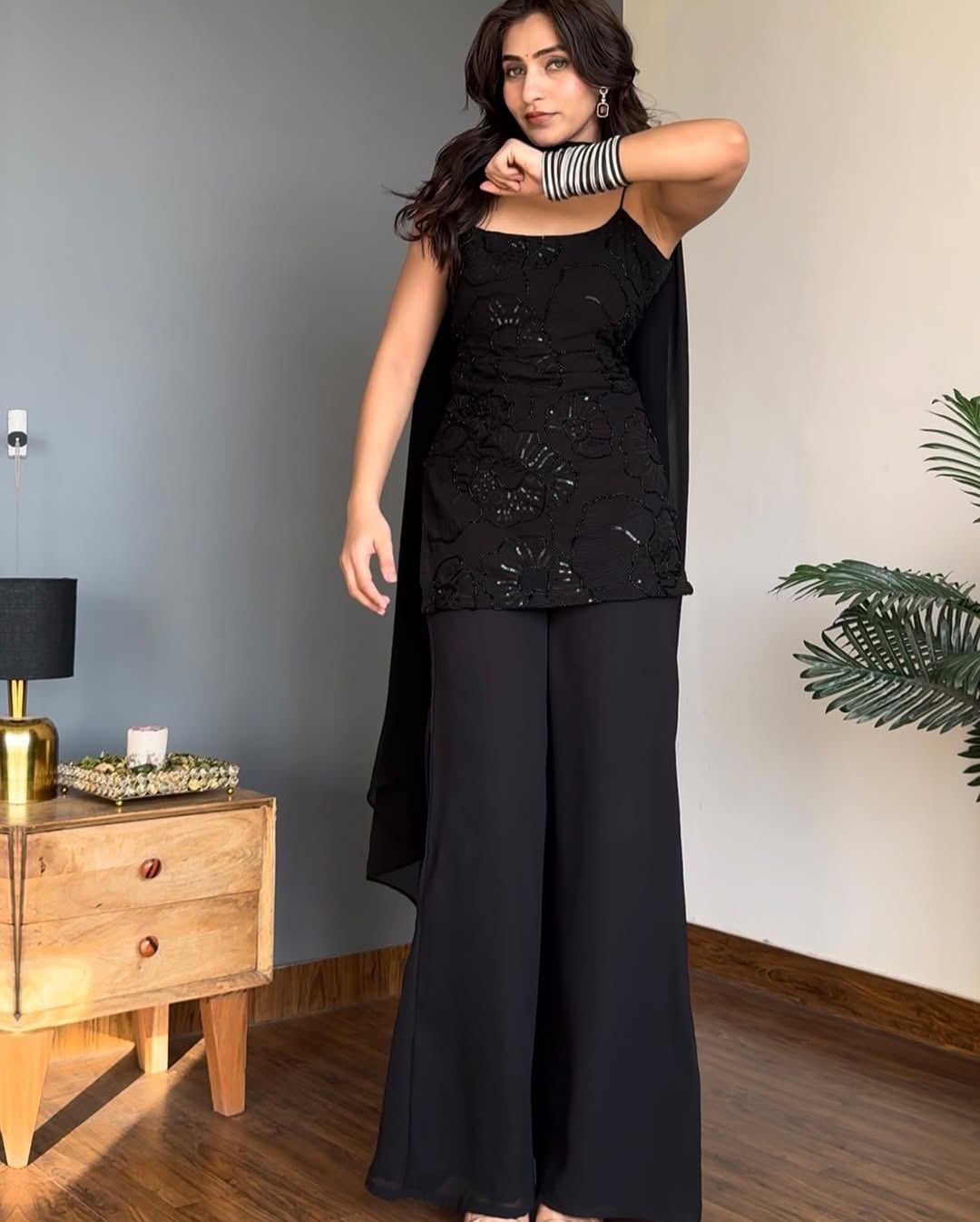 Noir Chic Salwar Suit