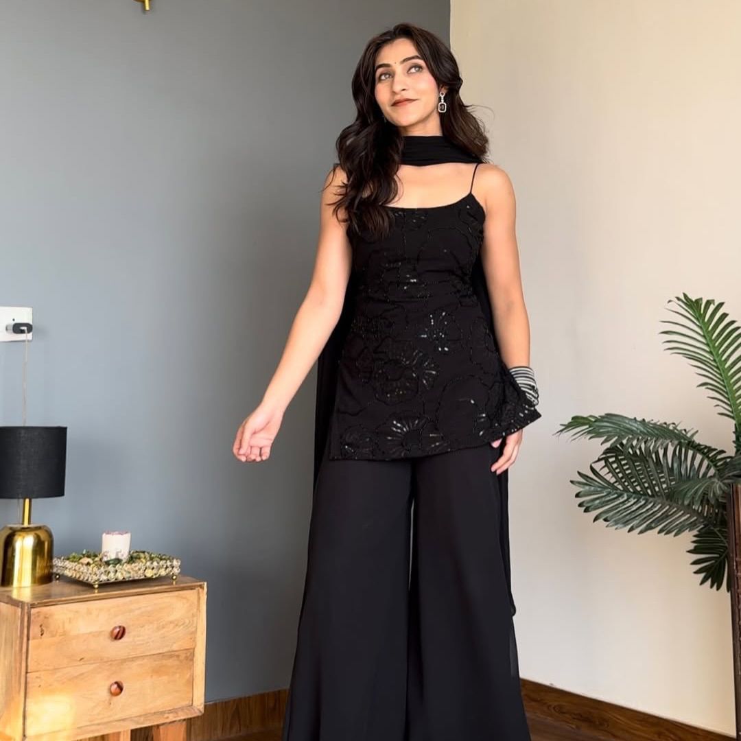 Noir Chic Salwar Suit
