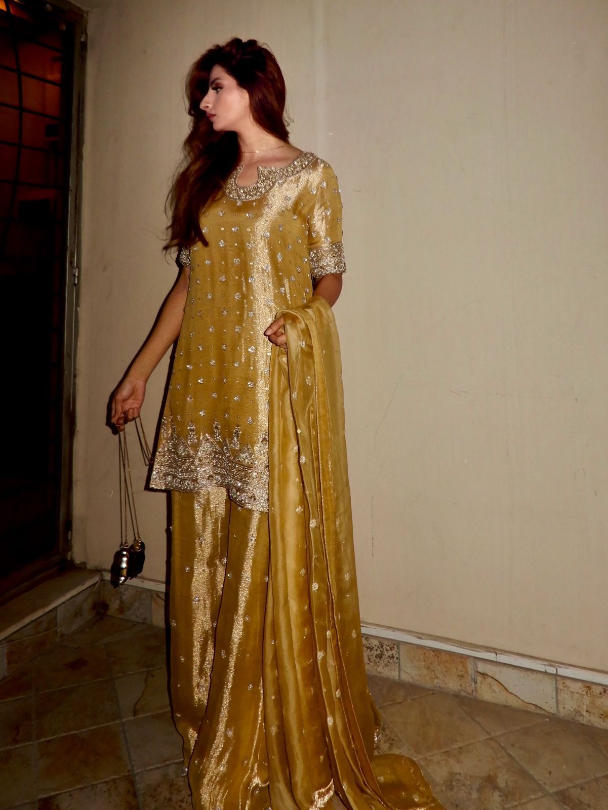 Tasneem Tissue Salwar Suit